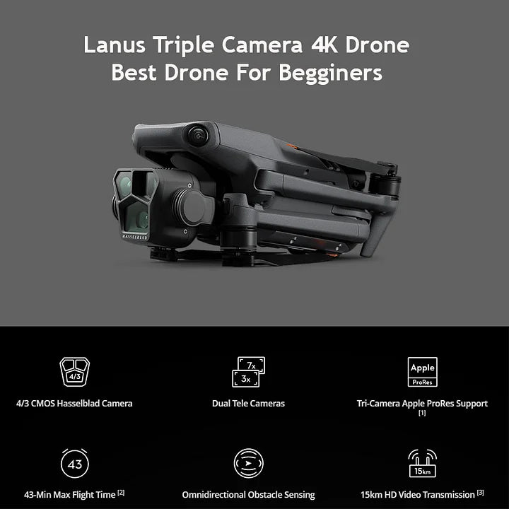 Drone 4K da Volo